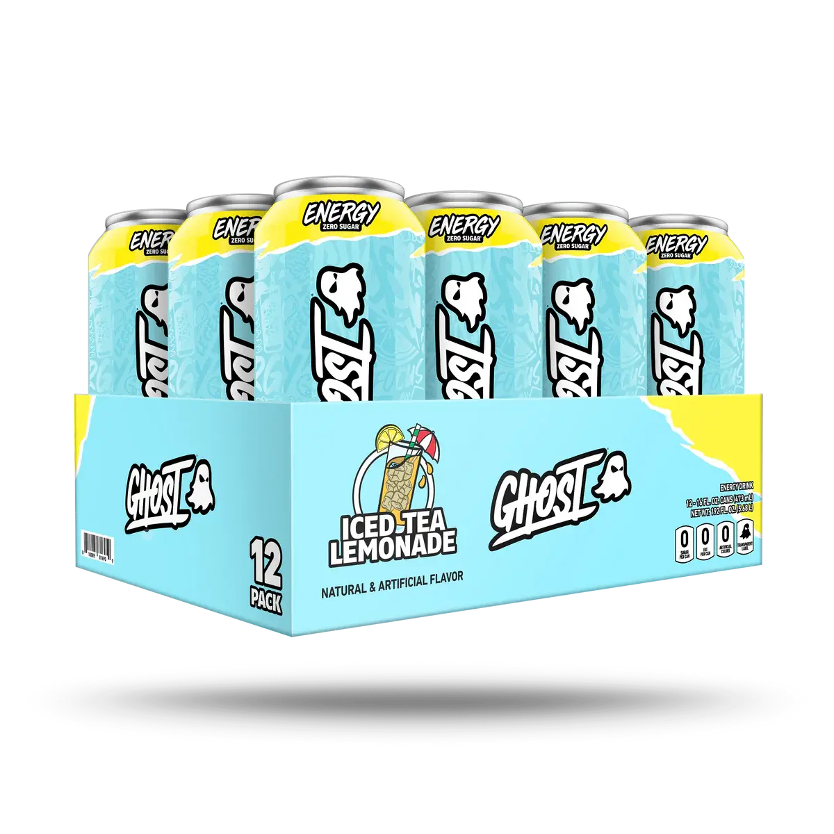 GHOST Energy – Zero Sugar, Low Calorie, Carnipure L-Carnitine - 12 pack  cases