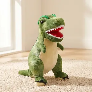 New Realistic Dinosaur Doll Tyrannosaurus Rex Plush Toy Triceratops Stuffed Animal, Smooth Texture, Kids Companion, Party Gift, Holiday Gifts