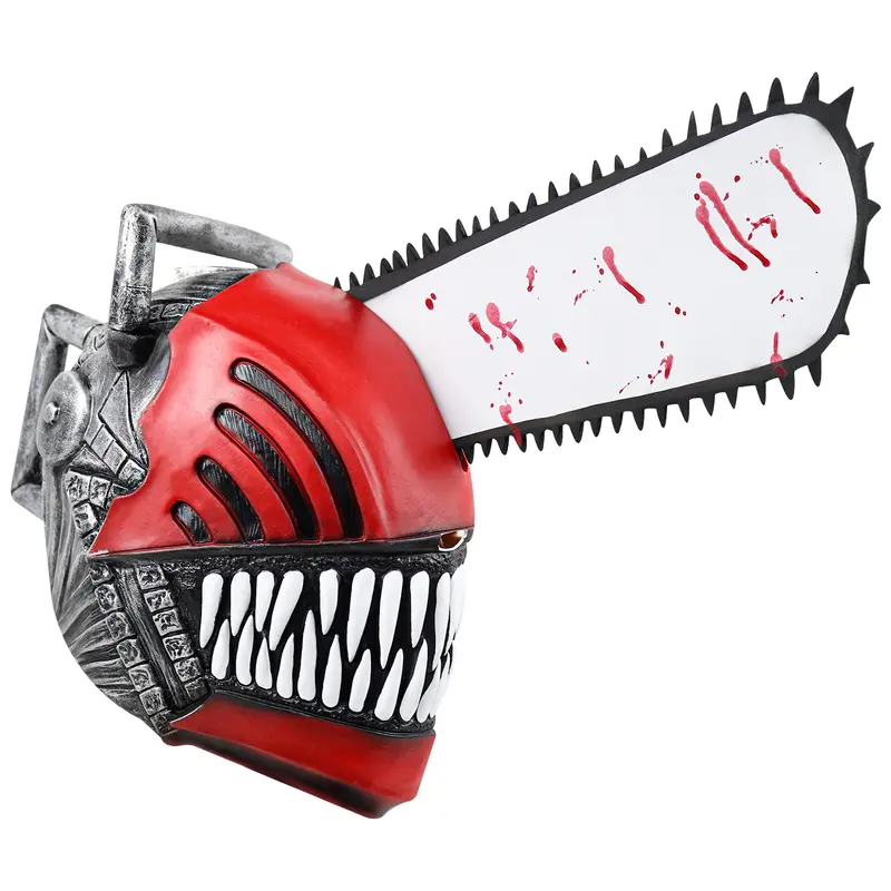 Scary Electric sawman mask