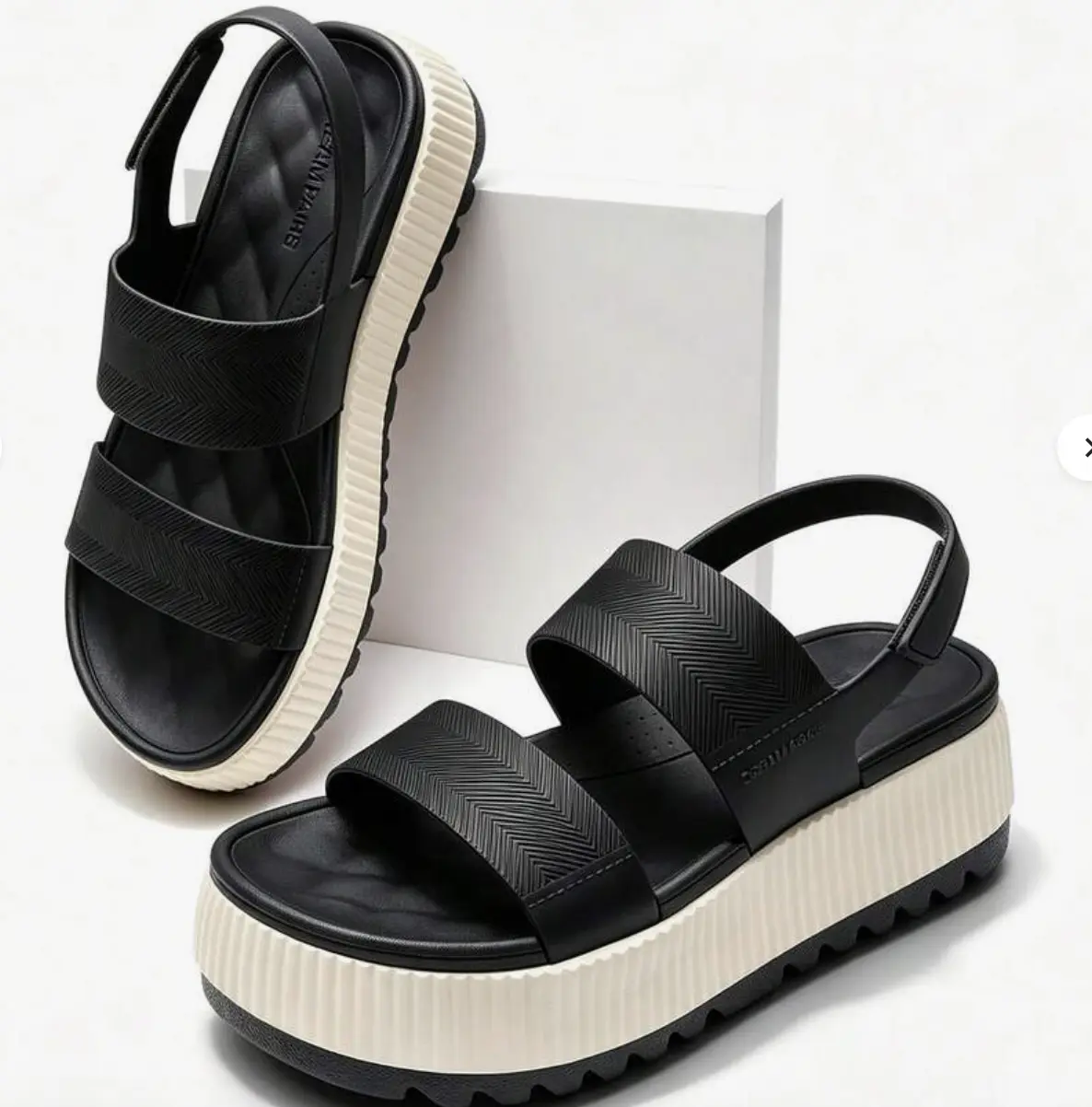 Waterproof 1.69 inch Platform Water Sandals  Womens