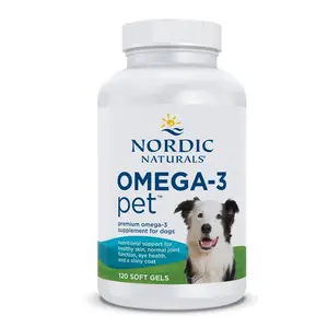 Nordic Naturals Omega 3 Pet - Special Triglyceride Dog Formula Omega-3s, 120 Ct