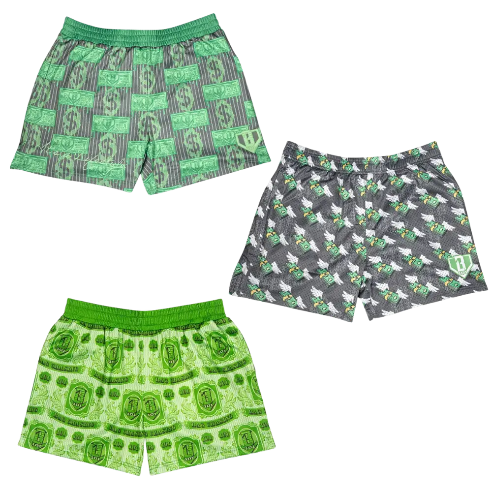 Baseball Lifestylee 101 Bagg Chaser Mesh Shorts - for Youth & Adults | Outdoor Style for Women & Men | Baseball Training, Gym & Everyday Activewear | Perfect Gift for Him