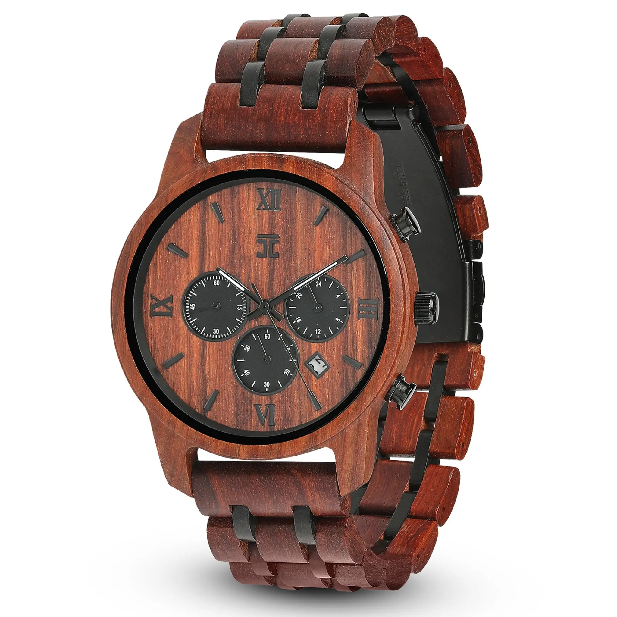 Ryan Red Sandalwood Chronograph Watch