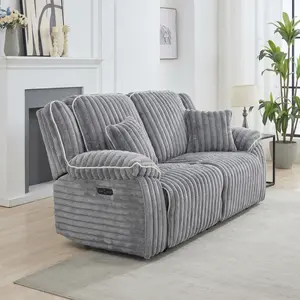 Modern Luxury Corduroy Leather L-Shaped Sectional Sofa - High-Quality Wholesale Indoor Furniture for Hotels, Villas, L-Shaped Sofa Sets