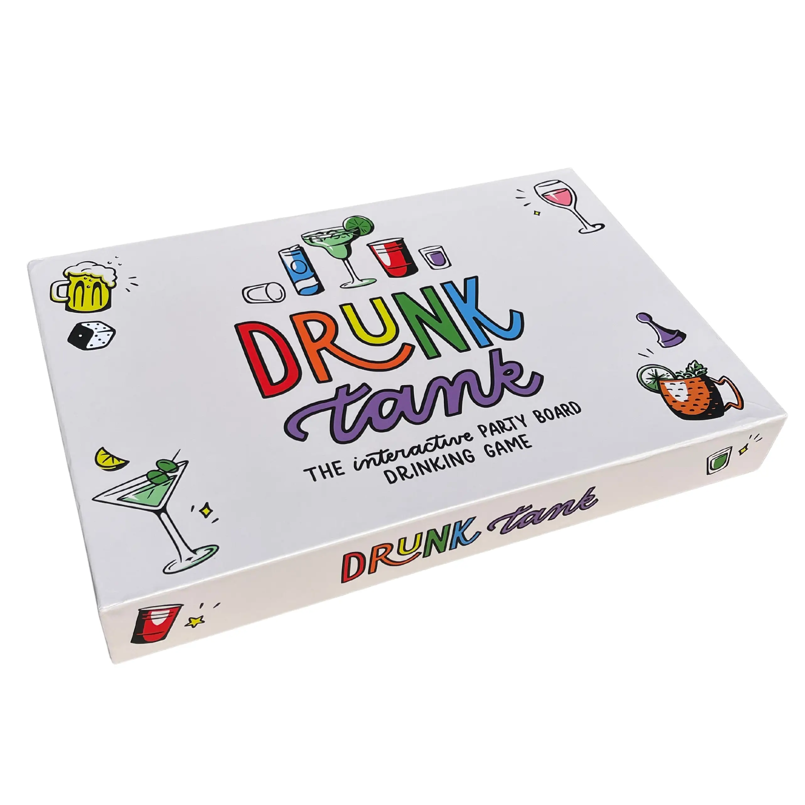 DRUNK TANK: Interactive Party Drinking Board Game with Dares and Challenges for...