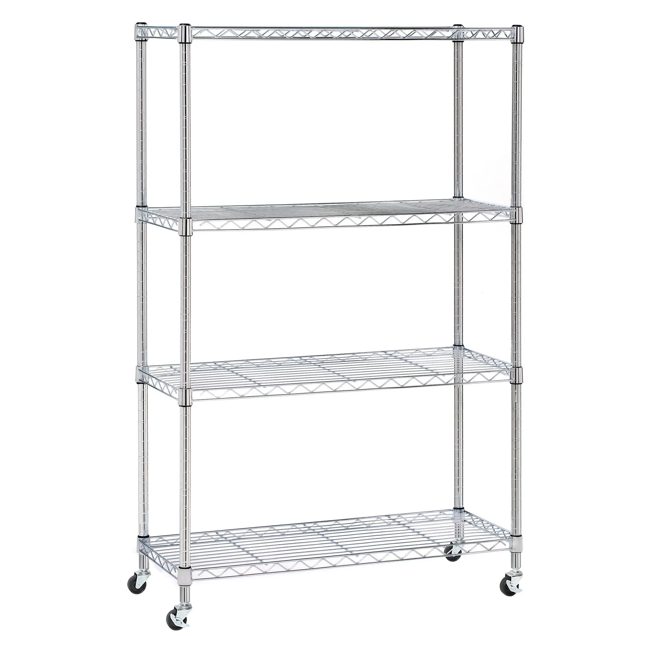 4-Tier NSF-Certified Steel Shelving