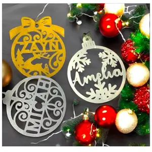 Personalized Christmas Ornaments - Festive Home Decorations