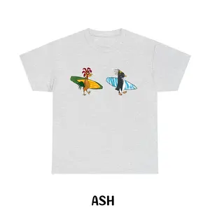 Cody Maverick & Chicken Joe Surfs Up Unisex T-Shirt, Graphic T-shirts, Funny Shirt, Trendy Shirt