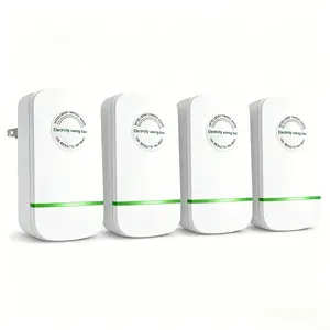Plug-In Power Box with US Plug 2026 Updated Design 90-250V Input Safe Durable Fire-Proof Shell Leakage Protection Easy Use for Home Appliances