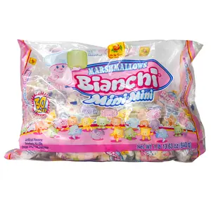 De La Rosa Bianchi Bon Bon Mini Mini - Small Colorful Marshmallows with Sweet Delightful Flavor 13.83 oz