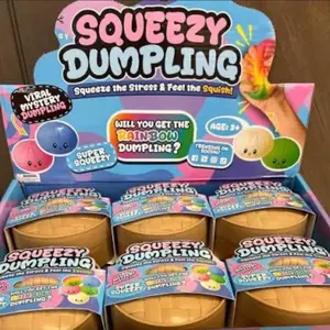 Squeezy Dunplings 12 Pack - Fun and Interactive Food Play for Kids Ages 3+ - Perfect for Imaginative Play and Learning