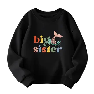 Big Sister Shirt Toddler Shirts Promoted to Big Sister Announcement Big Sis Hoodie Little Kids Top 2-13T 2-13Y Sweatshirt