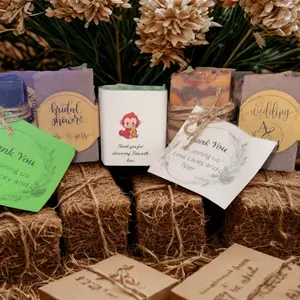 Wedding / Baby Shower / Party favours 50 piece custom scents and label