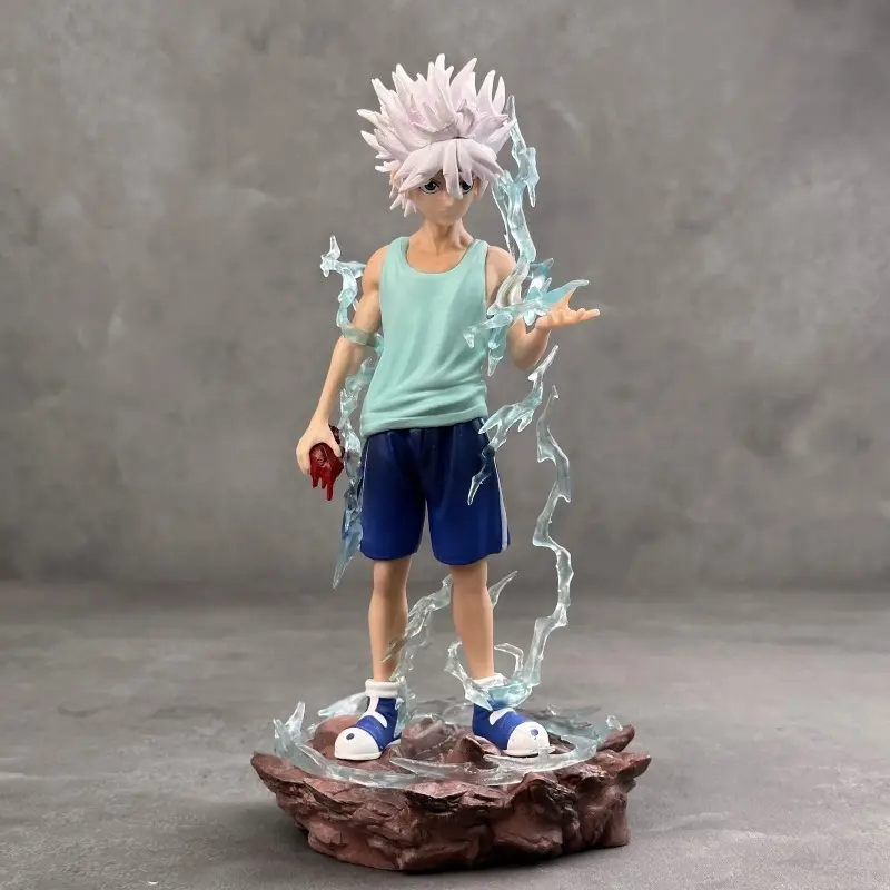 Killua Figure – Lightning Godspeed Killua & Gon Anime Collectible Model / Trendy Toy / Desktop Ornament