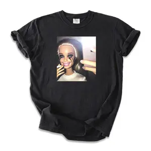 Funny Printed Design Unisex Oversized Crew neck T-Shirt & Sweatshirt,High-Quality Print,Casual Comfort Breathable Long Sleeve for Streetwear Fashion Men and Women's Top Daily Wear 07092