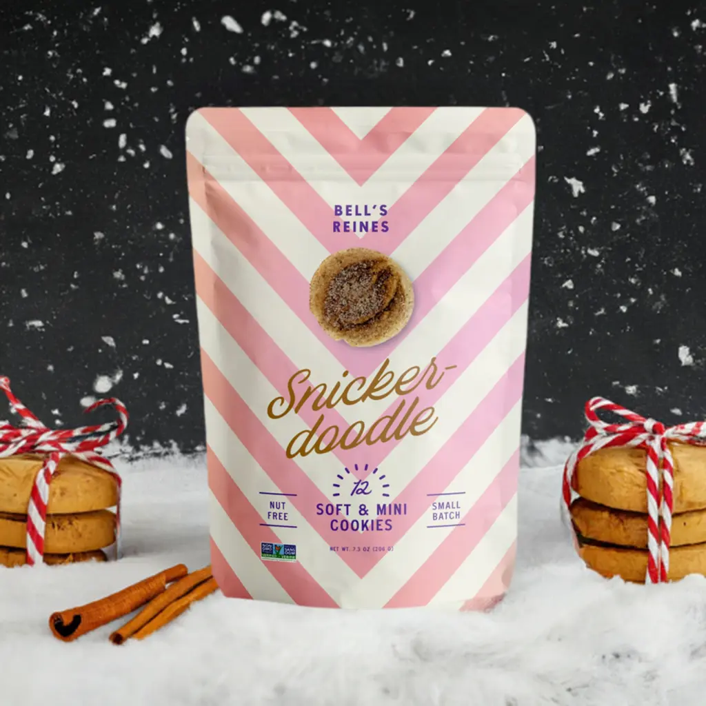 Soft Gourmet Miniature Cookies – Signature Snickerdoodle (12-Count Market Bag)