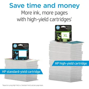 HP 67 Tri-Color & 67XL Black Ink Cartridges (2-Pack) for Deskjet & Envy Printers, Instant Ink Eligible