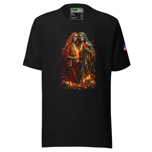 Unisex T-Shirt Dualis - Medium Length Fitted Short Sleeve Crew Neck Summer Cotton Fabric 100% Combed Ring-Spun Soft Lightweight