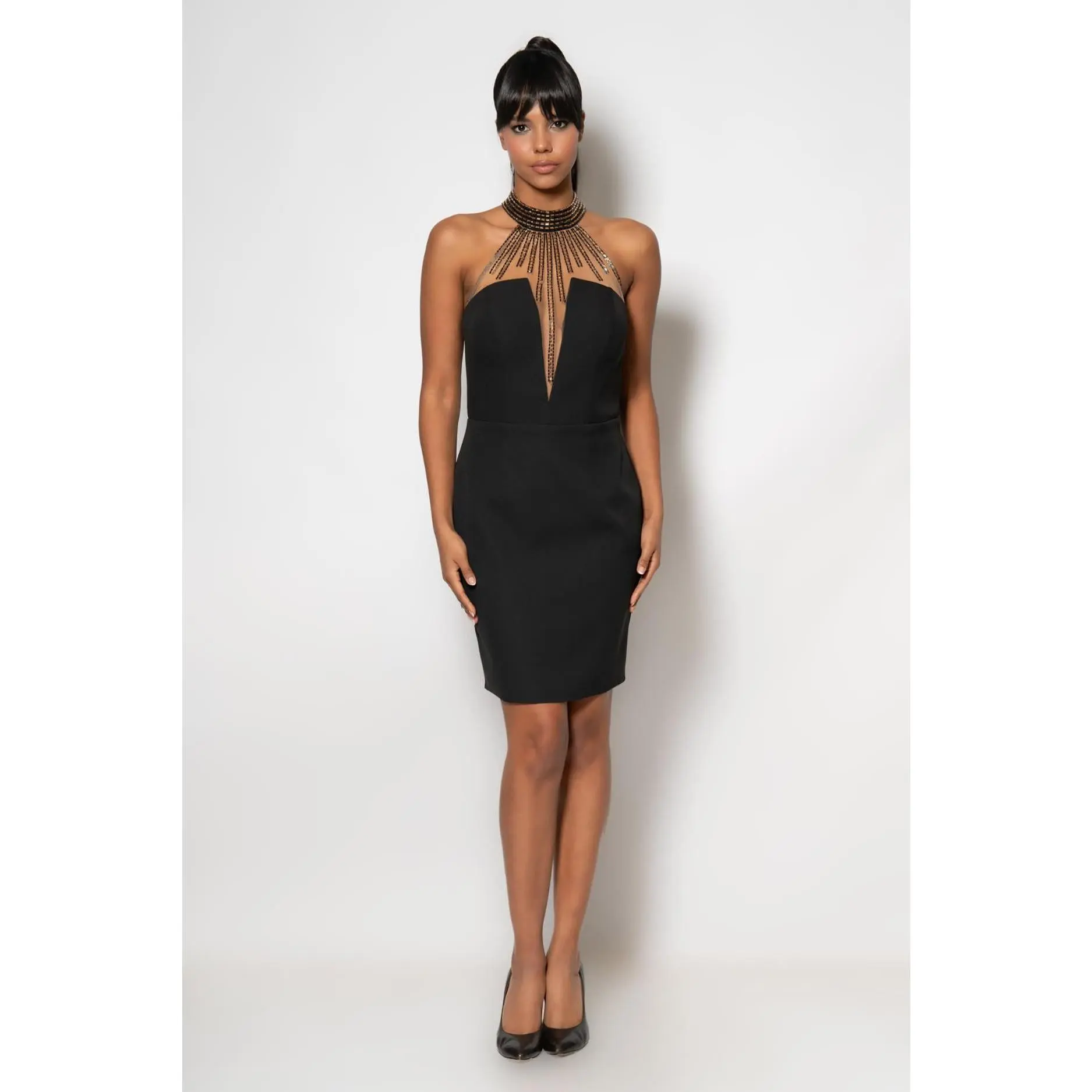 Selena Black Mini Dress - TikTok Shop
