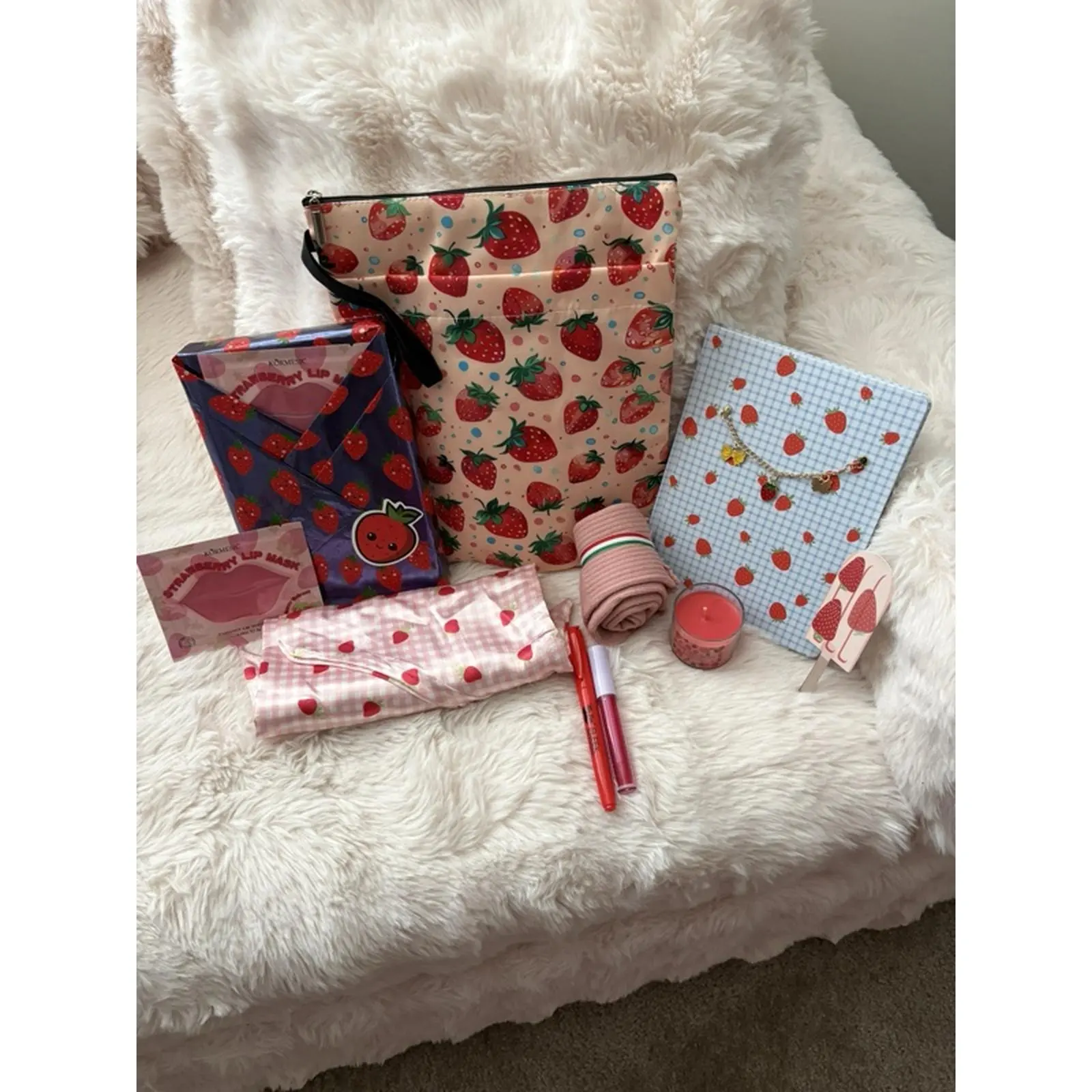 Strawberry Book/Journal Bundle