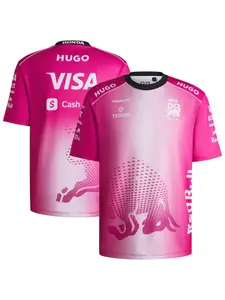 VCARB Miami Racing Style T-Shirt – Short Sleeve Sports Tee for Casual & Streetwear