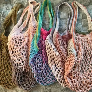 Crochet Market Tote | Farmer’s Market Bag 100% cotton  100% handmade