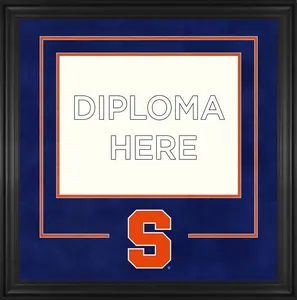 Syracuse Orange Deluxe 11" x 14" Diploma Frame with Team Logo