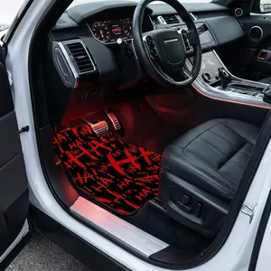 4 Piece Car Mat Set, Waterproof Non-Slip Easy Clean Interior Accessories, Suitable for Cars Trucks Suvs, Perfect Gift, Car Floor Mats