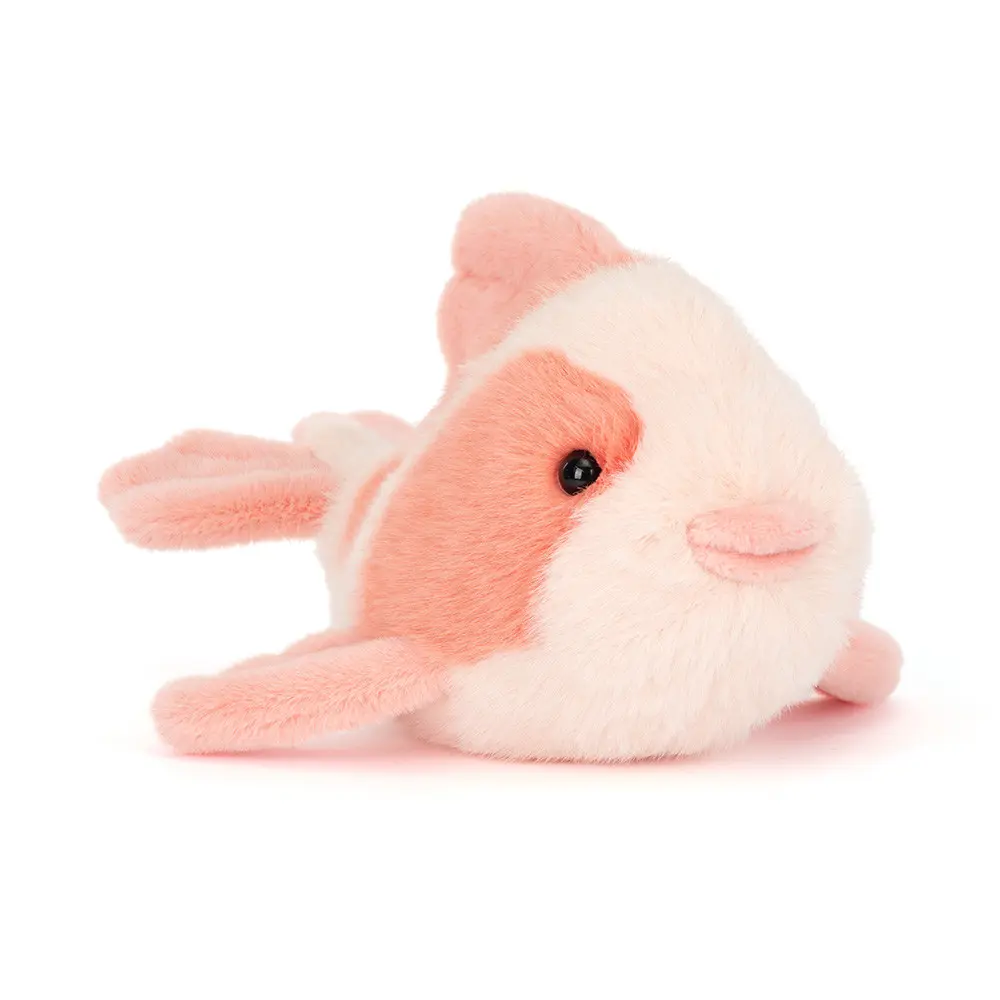 Jellycat Fancy Carp Plush Toy, Soft Stuffed Animal, Cute and Cuddly Gift for Kids, Babies, Collectors, Home Decor, Fun Plush Toy, Keychain
