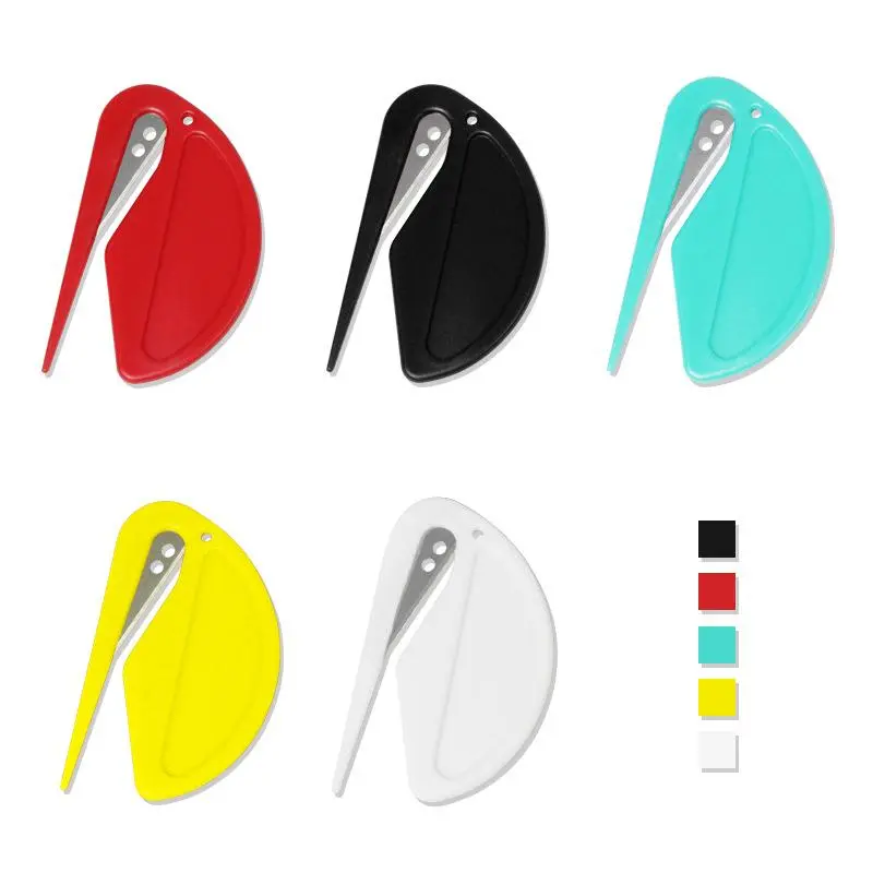 5-Piece Sealing Machine Envelope Cutter Set, Safe Hidden Sharp Blade ...