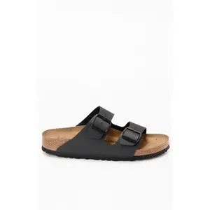 Birkenstock Women's Arizona Slide Sandal Black Birkenstock Women's Arizona Slide Sandal Black