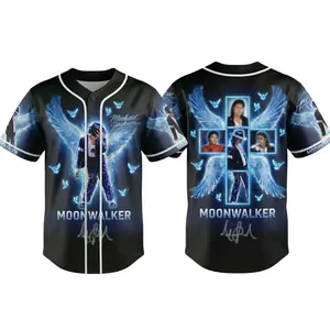 Iconic Pop Legend Baseball Jersey – Retro Music Fan Shirt, Unisex Streetwear Outfit, Trendy Gift for Music Lovers