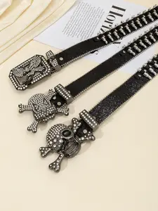 Women's Y2K Style Leopard Belt, & Design, Metal Buckle Closure, Perfect for Parties & Daily Wear