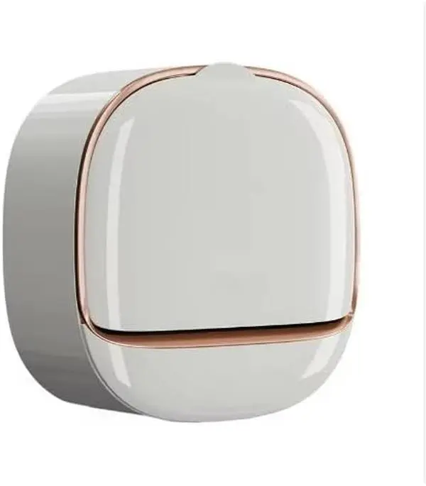 Soap Holder Dish Shower, Bar Soap Holder with Drainage, Self Draining Soap Holder, Wall Mounted Soap Box Tray Container for Bathroom, Bathtub Kitchen Sink– White