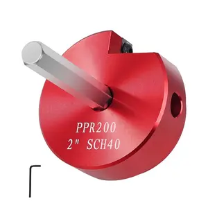 VEVOR 4Pcs PVC Pipe Reamer Kit, Plastic Pipe Fitting Socket Saver Tool Kit, Includes 1 - 1/2, 2, 3, 4, for PVC, CPVC, and ABS Fittings, with Tool Box, for Exhaust, Drain, Water Pipes CleaningVEVOR Super Brand Day