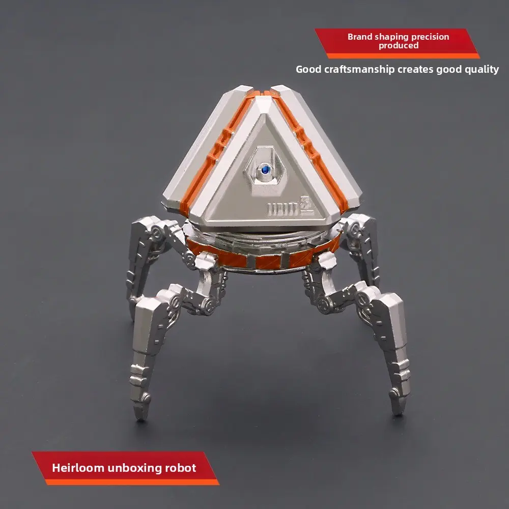 Apex Legends Game Collectible Action Figurine Robot Model, Full Metal Craftsmanship, Rotatable Display Piece, Perfect Gift for Gamers & Fans, Collectible Game Figure