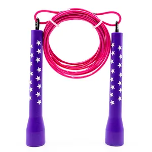 I don't sweat, I sparkle Speed Rope, Adjustable Speed Rope for Men and Women, Indoor Fitness Training Speed Skipping Rope Perfect for Boxing Workout, Jump Rope for Double Unders