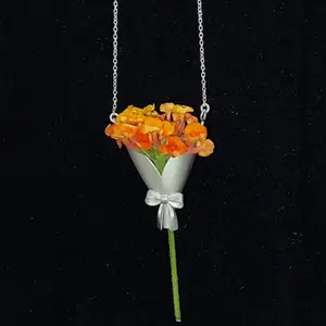 DIY Flower Necklace