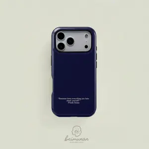 Frank Ocean Quote Motivational Phone Case，Rugged Shockproof Dual Layer Protection Case for iPhone 17 16 15 14 13 12 Pro Max，Samsung Galaxy S25 S24 S23 S22 Ultra Series Gift Minimalist Stylish Cover