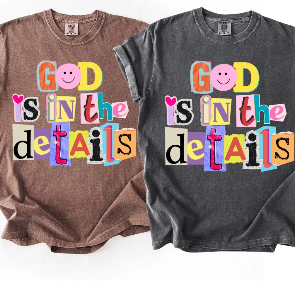 GOD IS IN THE DETAILS