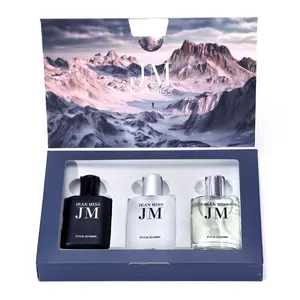 Men's Eau De Toilette Spray Gift Box,Lasting Fragrance,3Different Flavors, Perfect For Holiday Gifts, Dates, Everyday Life,Parties 3 Piece Set