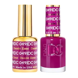 DND DC 49 DAZZLE ZONE Gel and Lacquer Duo nail care nail art