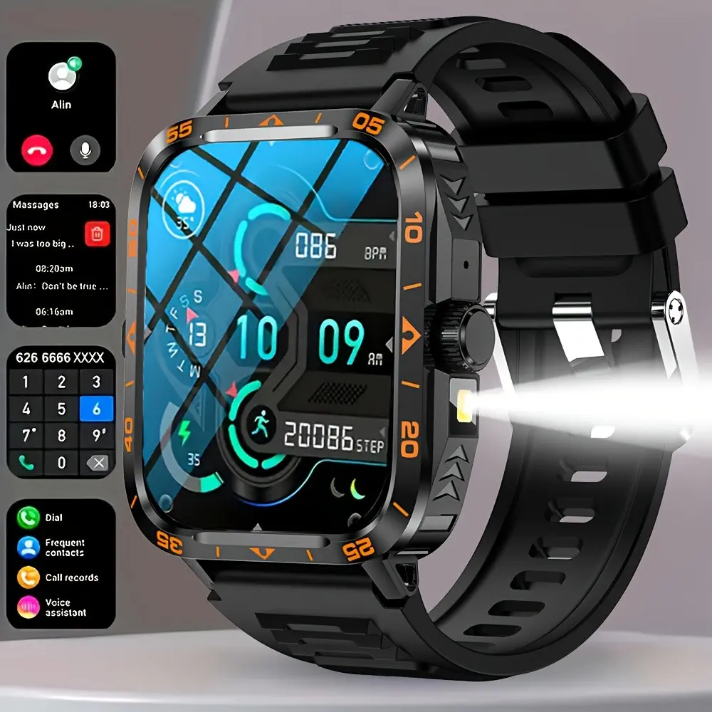 New Smart Watch LED Display, Multiple Sport Modes, 230mah Battery ...