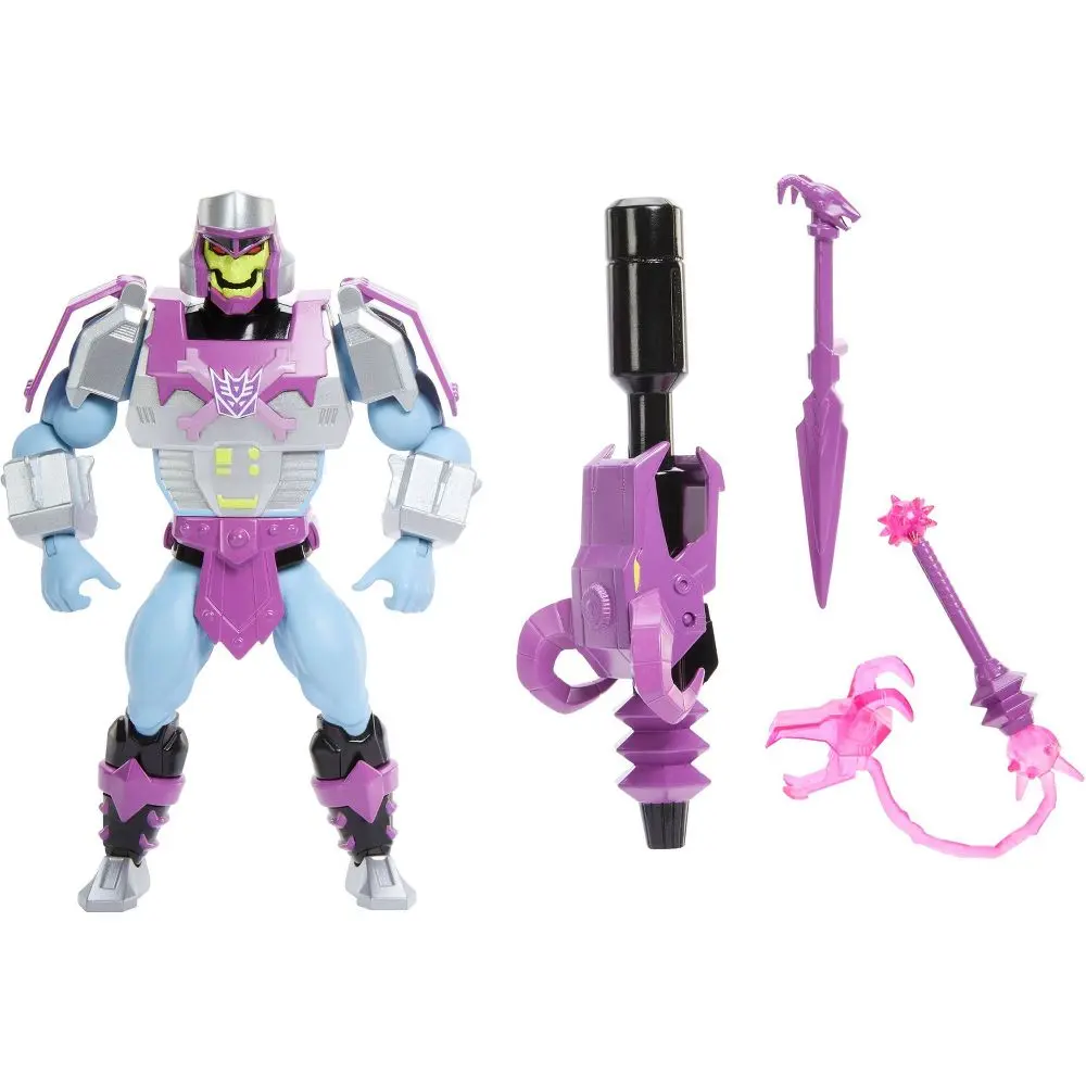 Masters of Universe Origins & Transformers Megatron Armor Skeletor Action Figure MOTU 5.5" Toy