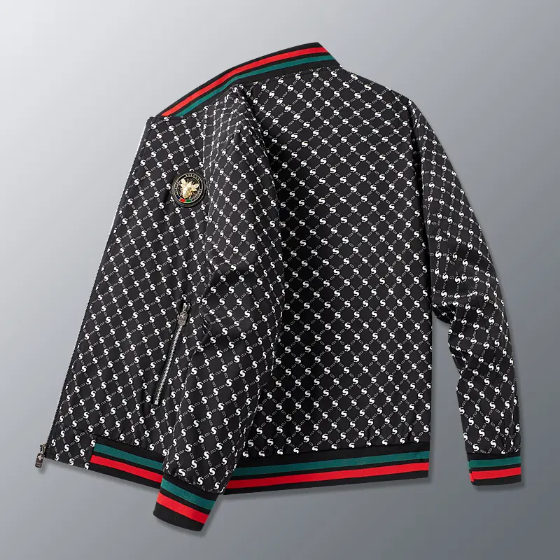 Men's Lightweight Bomber Jacket | Relaxed Fit Windbreaker for Spring & Fall, Casual Wear, Workouts, Dad/Family Gifts