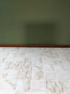 Dollhouse Miniature Marble Square Tile Flooring Textured Card Stock Glossy 1:12