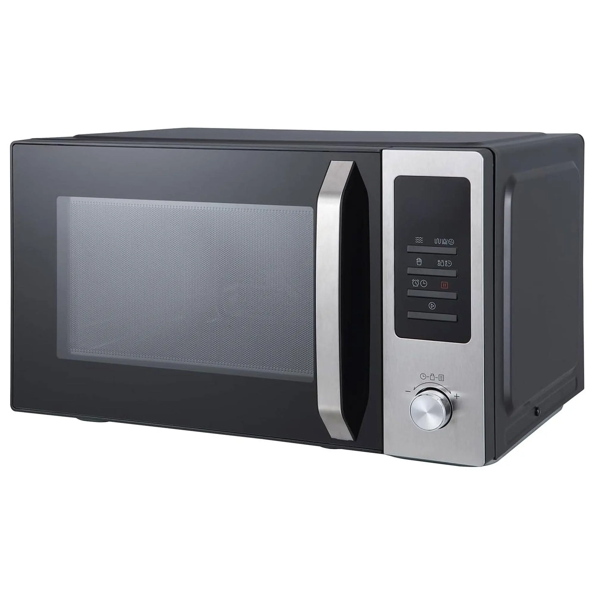 Magic Chef 1.0 Cubic Feet Stainless Countertop Microwave with Air Fryer, Black Magic Chef 1.0 Cubic Feet Stainless Countertop Microwave with Air Fryer, Black
