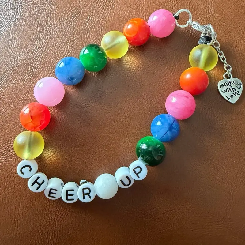 Care Bears beaded bracelet