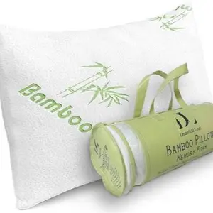 Bamboo memory foam pillow