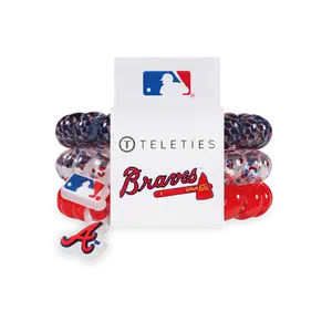 Atlanta Braves Large Hair Ties